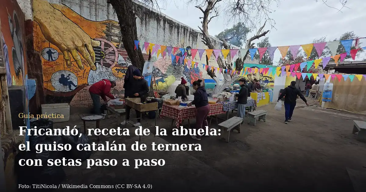 Fricandó, receta de la abuela: el guiso catalán de ternera con setas paso a paso